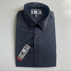 Men’s Express 1MX Fitted Dress Shirt NWT Size S